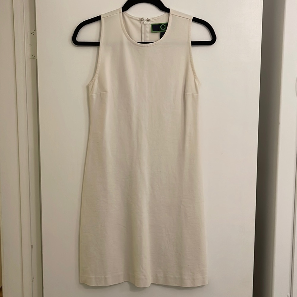 ♻️DONATED DEC. 2023♻️ 
C Wonder white cotton shift dress